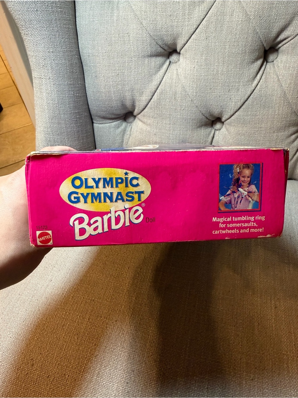 Barbie Olympic Gymnast Doll - Red, White, Blue 1996 Atlanta USA - Picture 8 of 10